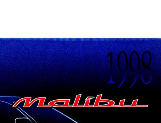 1998 Chevrolet Malibu Owner's Manual