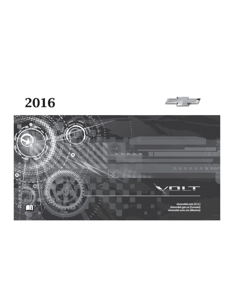 2016 Chevrolet Volt Owner's Manual