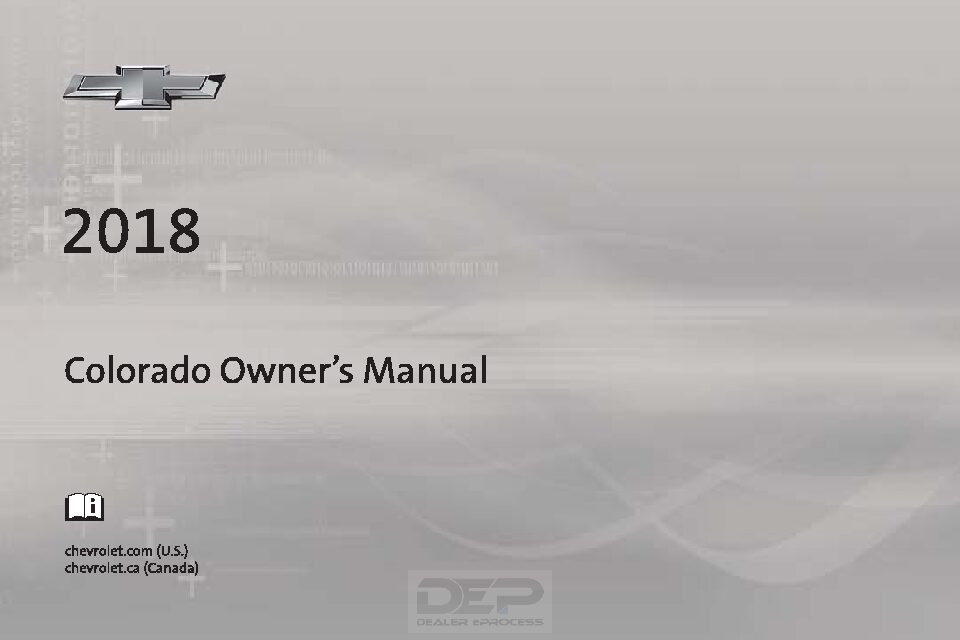 2018 Chevrolet Colorado Owner's Manual
