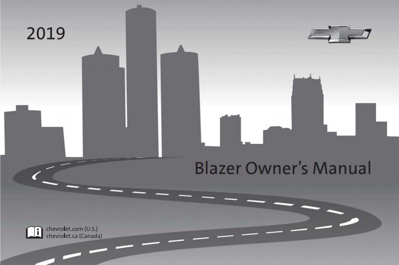 2019 Chevrolet Blazer Owner's Manual