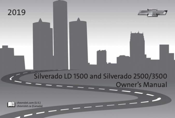 2019 Chevrolet Silverado 3500 Owner's Manual