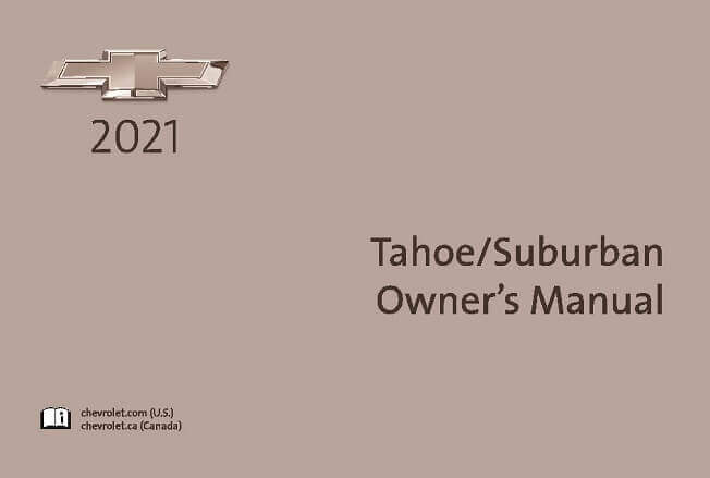 2021 Chevrolet Tahoe Owner's Manual