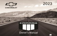 2023 Chevrolet Camaro Owner's Manual