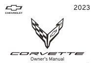 2023 Chevrolet Corvette Owner's Manual