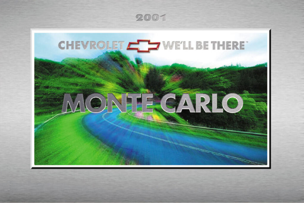 2001 Chevrolet Monte Carlo Owner's Manual
