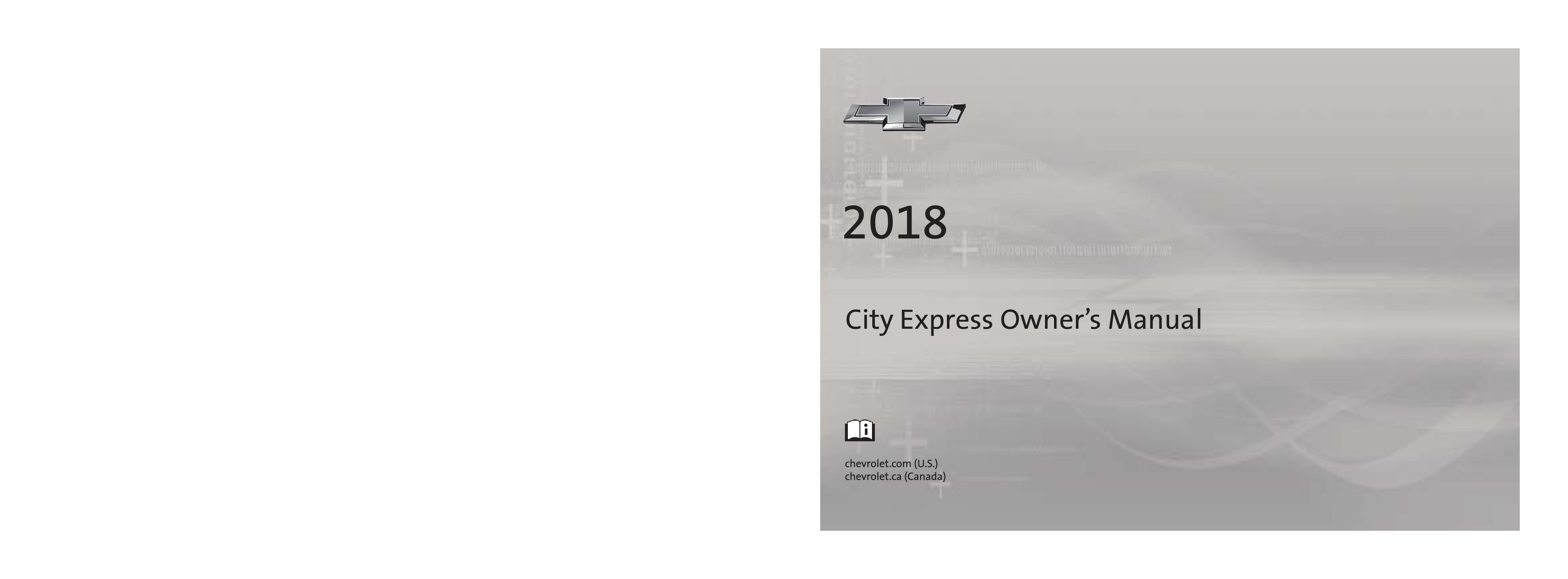 2018 Chevrolet City Express Owner's Manual